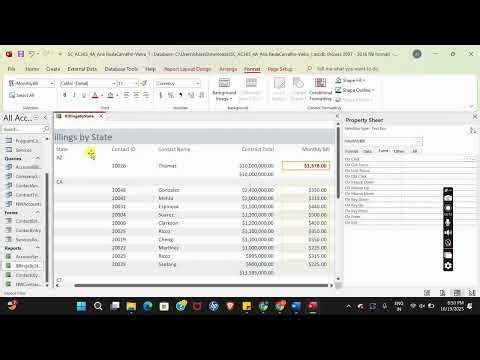 Shelly Cashman Access 365 | Module 4: SAM Project A Connect Marketing Group #shellycashman