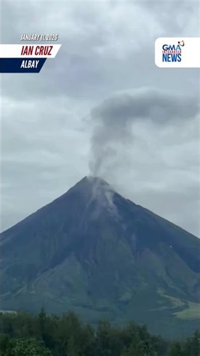 Time-lapse ng aktibidad ng Mayon Volcano | GMA Integrated News