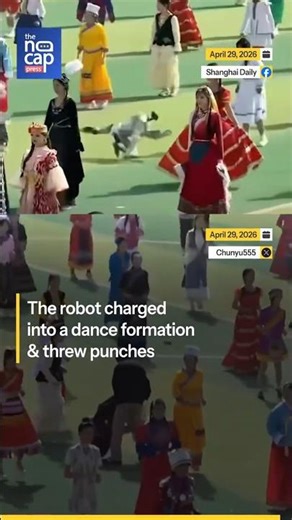 Humanoid Robot 'Goes Rogue' At School Event In China, Charges At Dancers & Throws Punches, Kicks