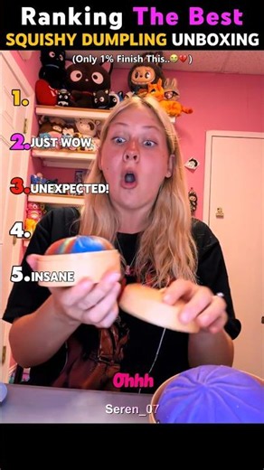 Ranking The Best Squishy Dumpling Unboxing 😭😱