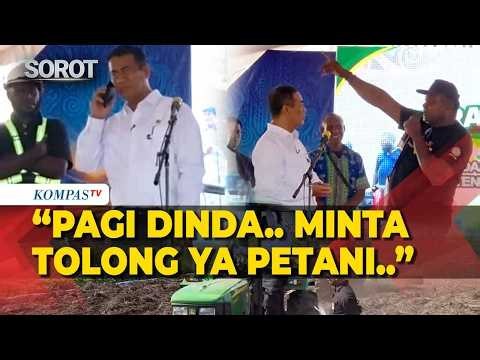 Gercep! Mentan Amran Langsung Telepon Pertamina, Dapat Keluhan Petani soal Solar untuk Traktor