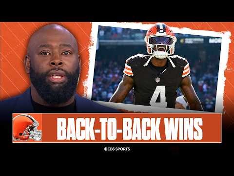 Browns catching fire as back-to-back wins puts Cleveland atop the AFC North