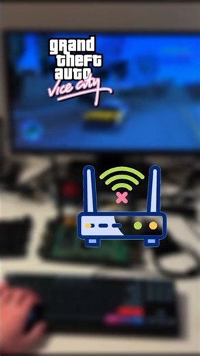 GTA Vice City on a Wi-Fi Router?! 🤯