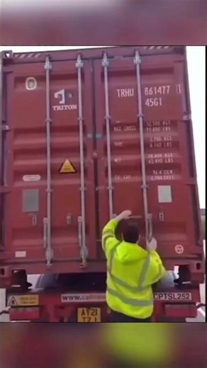 Container Unloading Gone Wrong? Wait Till You See This #factory #shipping