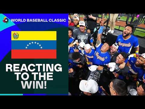 REACTION: Team Venezuela stuns Team USA to take home first-ever World Baseball Classic title 🏆