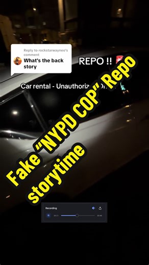 Replying to @rockstarwayneo #repo #bronx #nypd | repo cars