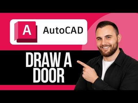 How to Make a Door in AutoCAD - 2D Drawing Tutorial (2026 Full Guide)