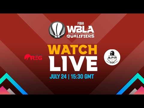LIVE - REG Women BBC v APR WOMEN BBC | FIBA WBLA Qualif. 2026 Zone 5 | Final