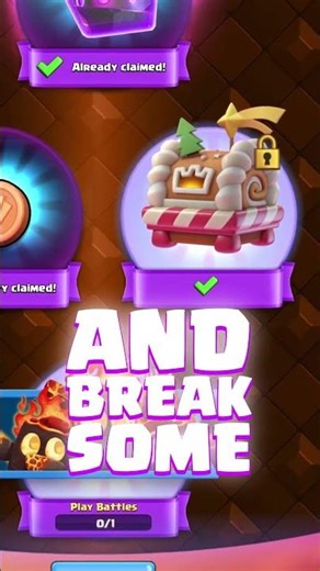 100 Matches 🤝 50 Rewards #clashroyale