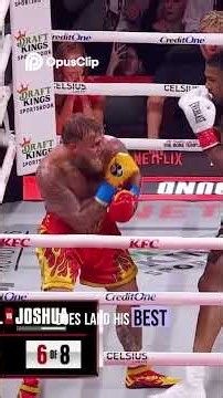 Anthony Joshua Knocks Out Jake Paul in Heavyweight Showdown