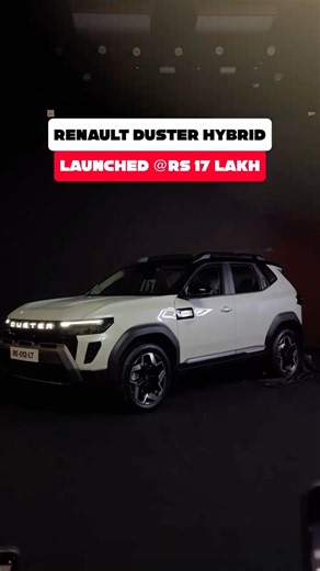 Renault Duster hybrid launched at Rs 17 lakh | Key details | autoX