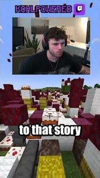 Minecraft, but if chat spells a block it RAINS down...