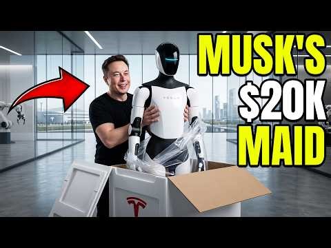 $20,000 Tesla Bot Replaces Your Housekeeper — Works 20 Hours a Day