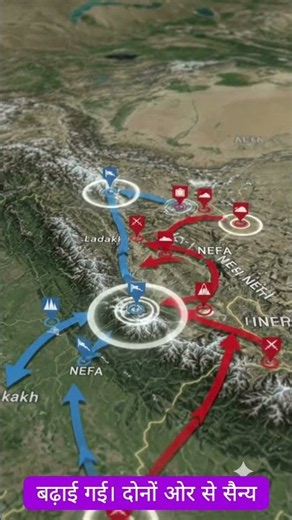 #IndoChinaWar#MilitaryHistory#Geopolitics...How China Pushed Through the Eastern Front in 1962 🇮🇳🇨🇳