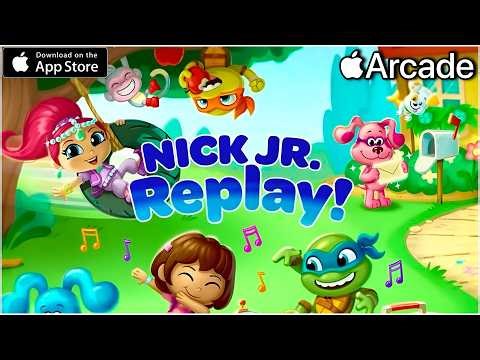 Nick Jr. Replay! Gameplay Walkthrough | Apple Arcade Gameplay #rhodegamer #iosgameplay #applearcade