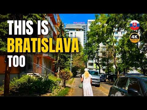 BRATISLAVA 🇸🇰 The City Tourists Don’t See | Ružinov 4K Walking Tour