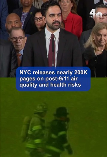New York City released about 170,000 pages of documents related to post-9/11 air quality and health risks on Tuesday -- a trove of paperwork within which some notes suggest city officials knew of the potential environmental dangers and legal exposure in the fairly early aftermath of the terror attacks. One undated internal document -- a letter to former Mayor Rudy Giuliani's deputy mayor, Robert Harding -- listed various potential grounds for lawsuits against the city, including health advisorie
