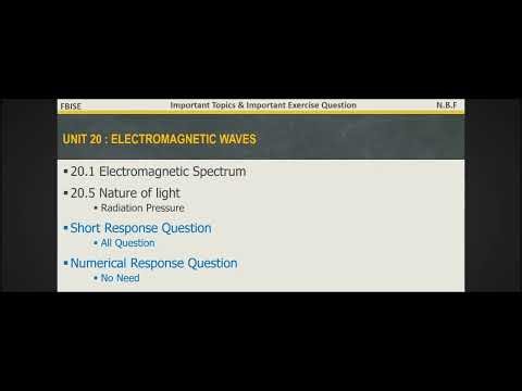 Class 10th physics important topics 