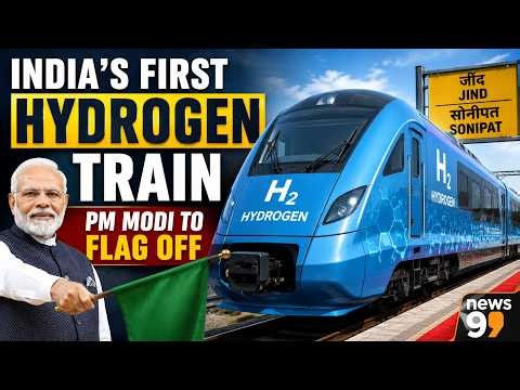 LIVE: India's First Hydrogen Train Reaches Jind Ahead Of PM Modi's Flag-Off | News9