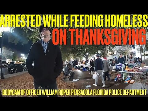 Arrested-While Feeding Homeless On Thanksgiving!