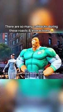 So many callbacks in these roasts & interactions for Invincible VS 😂