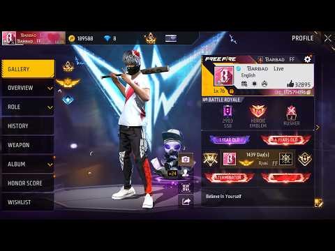 FREE FIRE LIVE 😎 PC Gameplay Like with Barbad Gaming 😍 | Free Fire LIVE