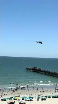4 Apache Helicopters Roar Over Myrtle Beach for July 4th! 🇺🇸🚁🔥#apache