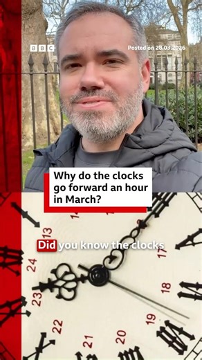 Why do the clocks go forward an hour in March? #BritishSummerTime #BBCNews