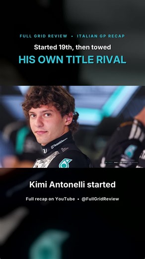 Kimi Antonelli Wins Italian GP from 19th Despite Penalties