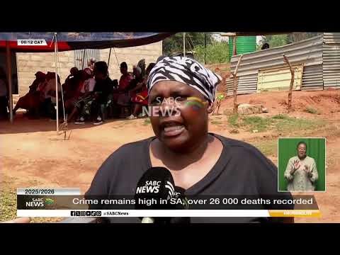 Crime remains high in SA but murder rate decreases
