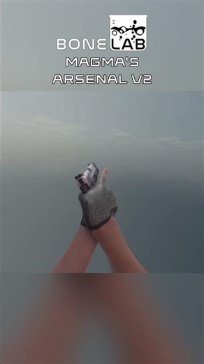 Bonelab Weapon Mod Showcase #shorts - USP Match (Magma's Arsenal V2)