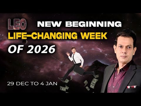 Leo Weekly Horoscope & Astrology Predictions (29 Dec - 4 Jan, 2026) | Haris Azmi | Astrogems