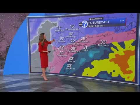 Winter storm arrives in NYC, Tri-State | Latest forecast