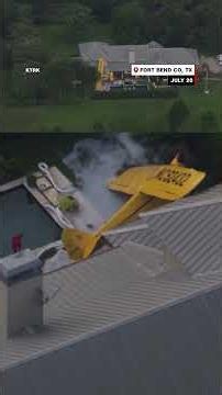 Small plane crashes into home in Texas