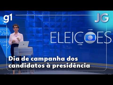 JG: Candidatos à presidência da República fazem dia de campanha nesta sexta (28)
