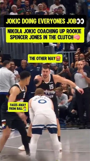 Bro had Jokic LOSING his PATIENCE😭