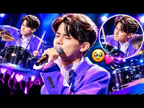 🥁🔥 木本慎之介のドラムがカッコよすぎる！🥹🩷 圧巻の演奏にファン感動！✨🎶 #木本慎之介 #日韓歌王戦 #現役歌王JAPAN