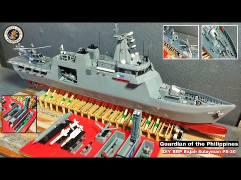 BRP RAJAH SULAYMAN PS-20 DIY: Features VLS, C-Star Missiles, & AW159 WildcatAFP | Sintra Board Build