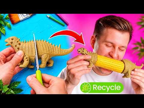 From Trash to Treasure. Creative Upcycling Projects