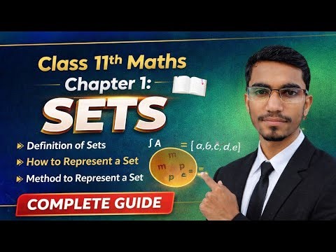 📘Class 11th Maths | Chapter~1 Sets | Ncert math | S. Aditya Gurukul #class11maths #maths