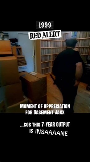 15 bangers in 65 seconds. The consistency in quality is just…. 👌😩 Idk how much we’re talking about Basement Jaxx, but it’s not enough. #basementjaxx #wheresyourheadat #90sdance #best2000ssongs #2000smusic