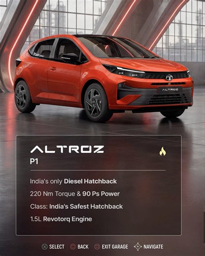 Tata ALTROZ | India’s Only Diesel Hatchback