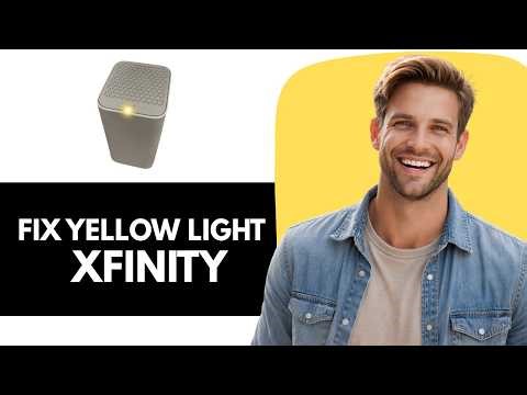 How To Fix Xfinity Device Blinking Yellow