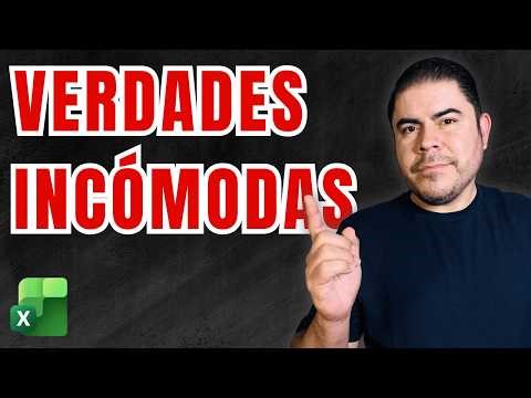 Nadie te dice esto sobre Excel (10 verdades incómodas)