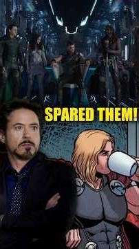 Asgardians went away from thanos..? 😯 #marvel #avengers #shorts