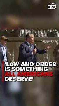Hegseth says National Guard mission rooted in 'public safety not politics'