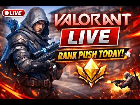 VALORANT LIVE | Competitive Ranked Gameplay