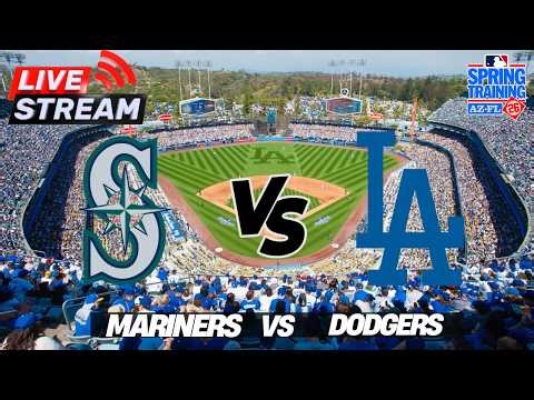 ⚾ MLB LIVE! Los Angeles Dodgers vs Seattle Mariners Spring Training February 4, 2026 Full Live