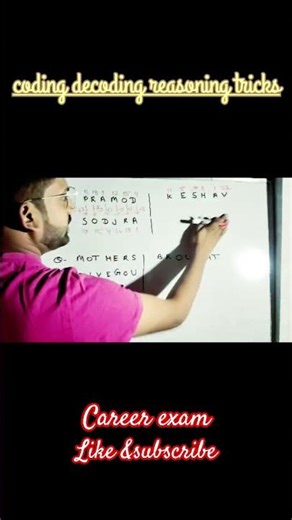 coding decoding reasoning tricks #careerexam #uppolice #ytshorts #physicswallah