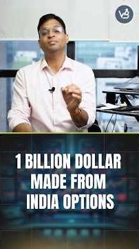 India Me Options Se Billion Dollar Kaise Ban Raha Hai? optionstrading #trading #stockmarket #options